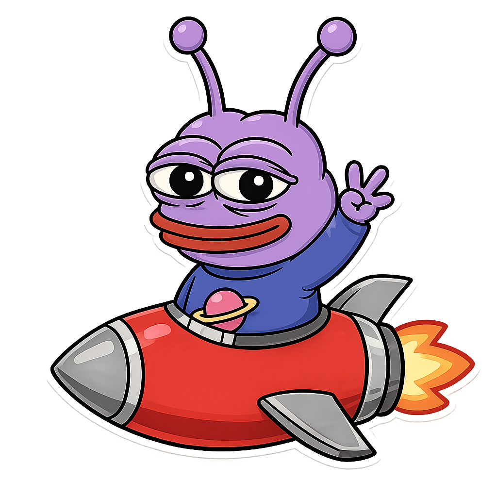 NIBNOB flying through space on a rocket